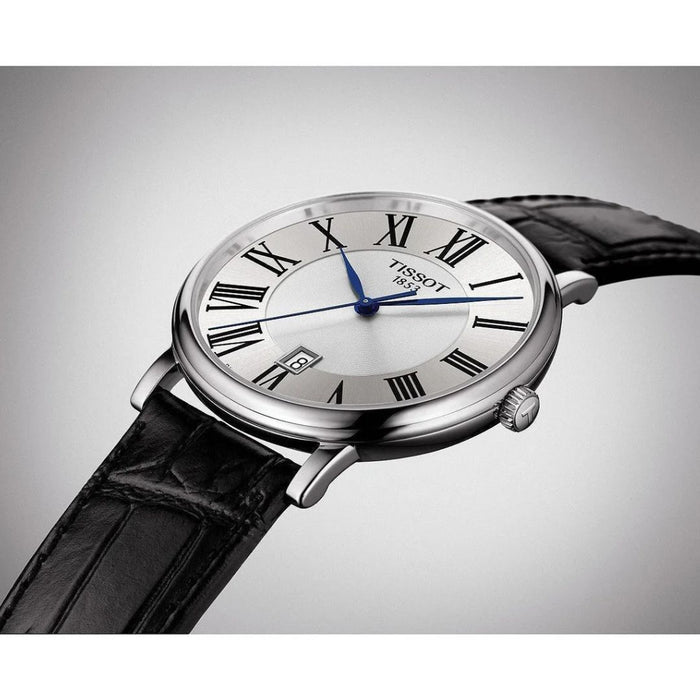 Tissot Classic Roman Silver Dial – Elegant Collection t122.410.16.033.00 - Authentic