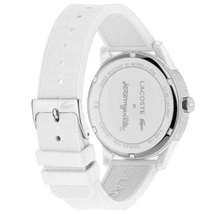 Lacoste x Jeremyville Limited Edition White Watch - 2011072 - Authentic
