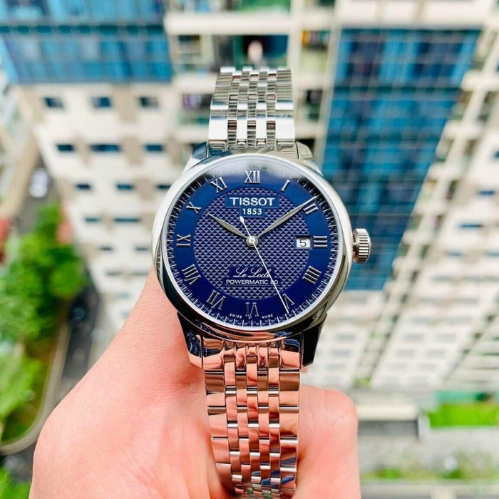 Tissot Le Locle Powermatic 80 – Blue Roman Dial 39mm t006.407.11.043.00 - Swiss Factory