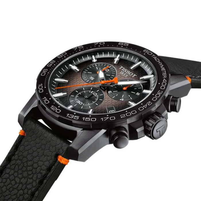 Tissot Chronograph Black with Orange Accents – Sport Edition t125.617.36.081.00 - Authentic
