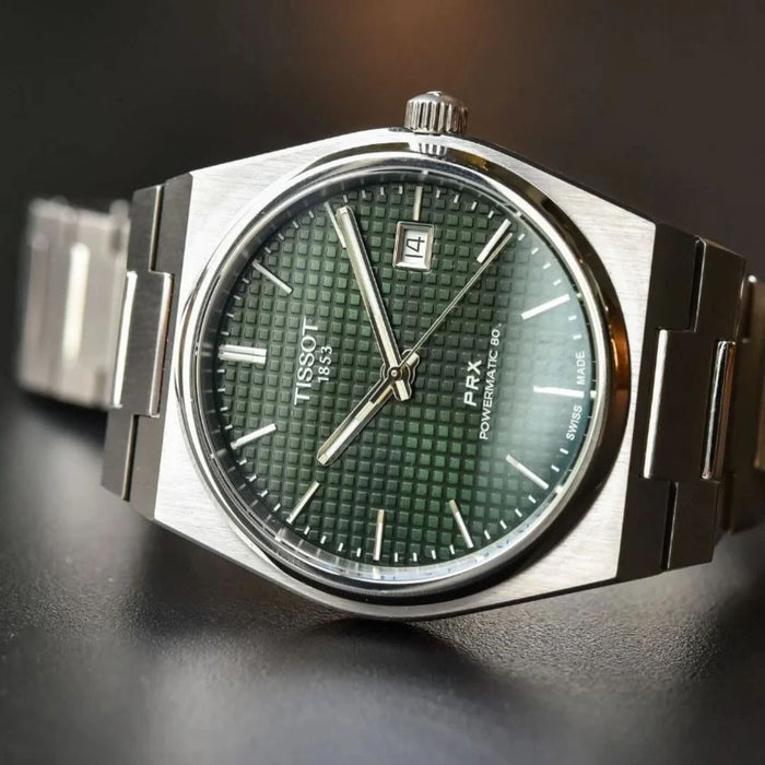 Tissot PRX 40MM Powermatic 80 Green Dial Automatic Men’s Watch t137.407.11.091.00- Swiss Factory