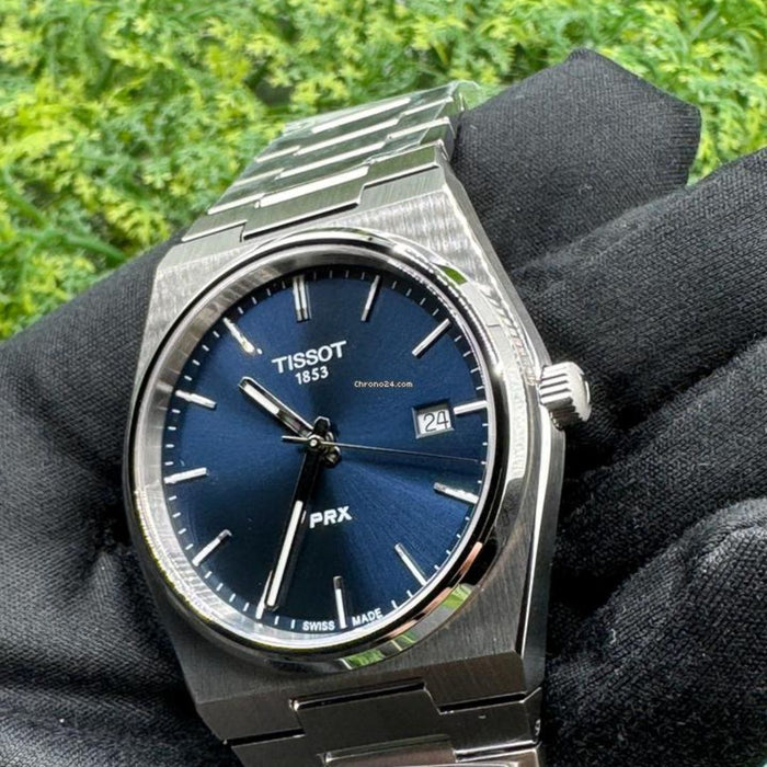 Tissot PRX Quartz – Deep Blue Dial t137.410.11.041.00 - Authentic