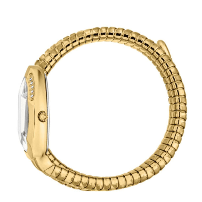 Just Cavalli Serpente Gold Glitter Dial Women’s Watch JC1L226M0025 - Authentic
