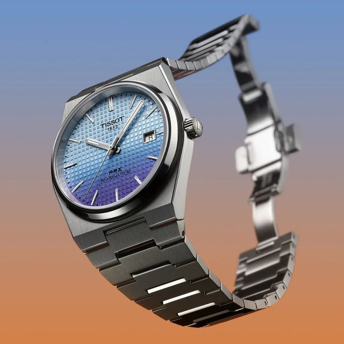 Tissot PRX Powermatic 80 (40MM) Ice Blue Dial Men’s Watch t137.407.11.351.01- Swiss Factory