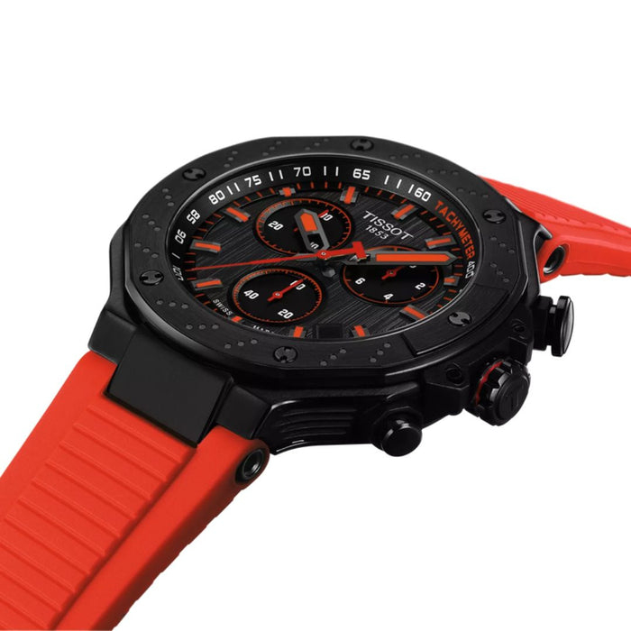 Tissot Sport Chronograph – Military Red Edition t141.417.37.061.01  - Authentic