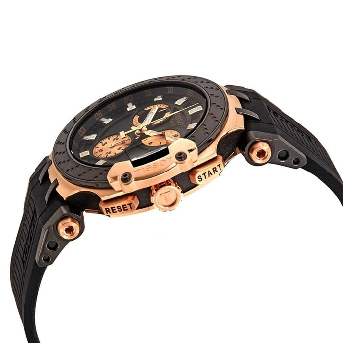 Tissot T-Race Chronograph – Rose Gold & Black t115.417.37.051.00 - Authentic