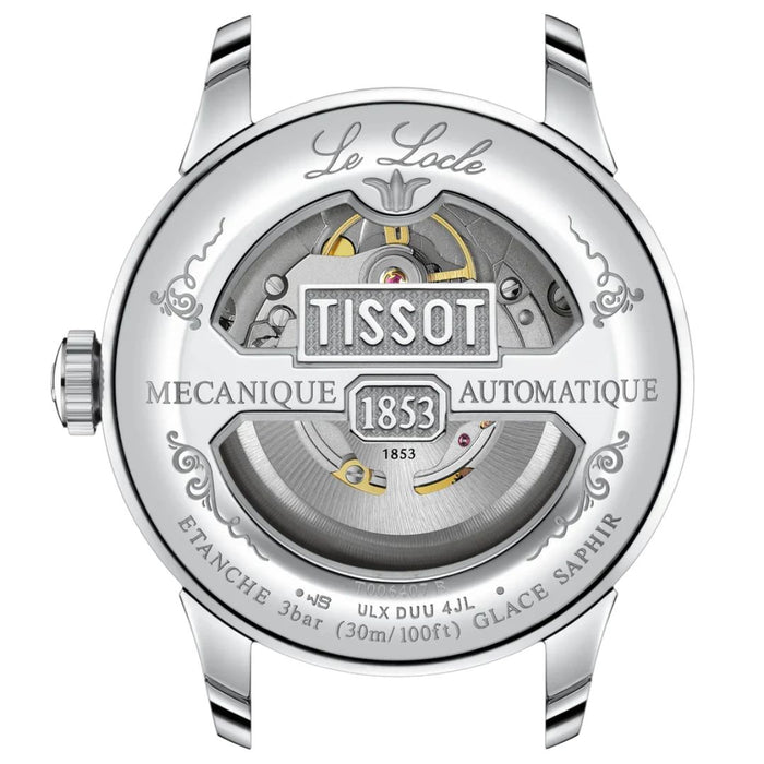 Tissot Le Locle Powermatic 80 Green Dial – Stainless Steel Bracelet t006.407.11.093.00 - Authentic
