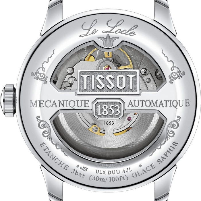 Tissot Le Locle Powermatic 80 – Green Roman Dial – Stainless Steel t006.407.11.093.00 - Swiss Factory