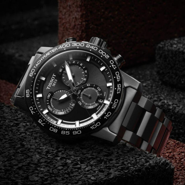 Tissot Supersport Chrono – All Black Edition t125.617.33.051.00 - Authentic