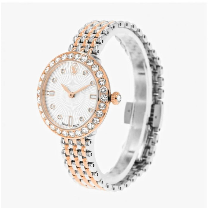 Swarovski Women’s Crystal Bezel Watch – Swiss Made Luxury Timepiece 5672971 - Authentic