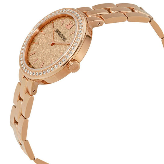 Swarovski Crystalline Aura Rose Gold Watch – Rose Dial 5182231 - Authentic