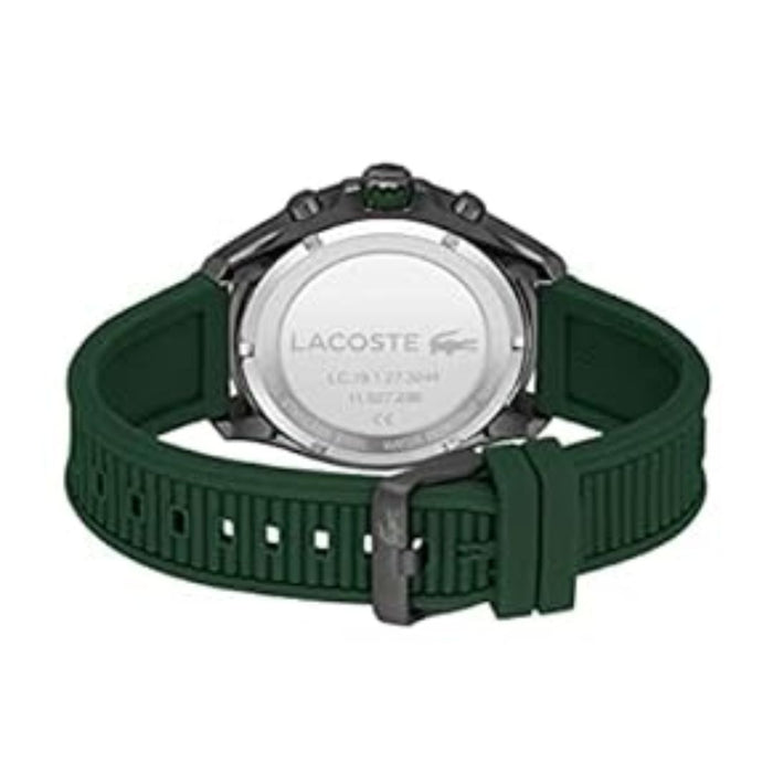 Lacoste Boston Chronograph Green Silicone Strap Men’s Watch - 2011153 - Authentic