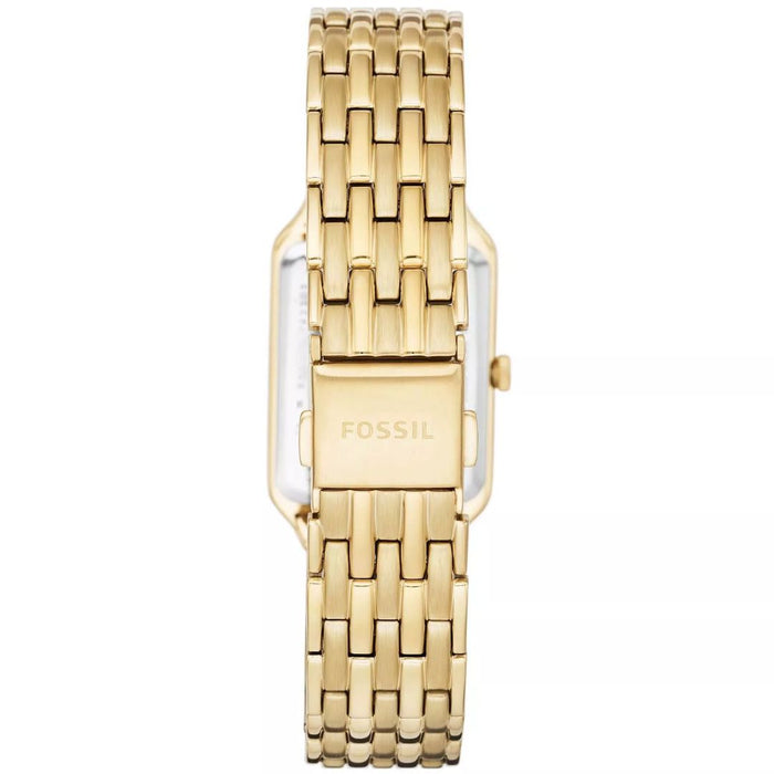 Fossil Carlie Rectangular Gold Women’s Watch - ES5220 - Authentic