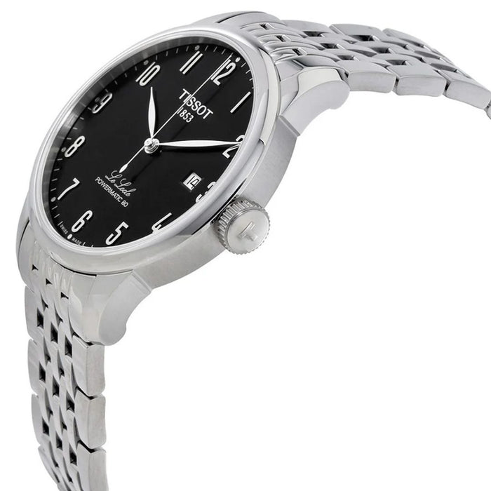 Tissot Le Locle Powermatic 80 – Black Dial Stainless Steel t006.407.11.052.00 - Swiss Factory