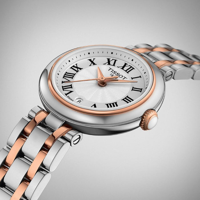 Tissot Carson Premium Lady Two-Tone – Silver Dial t126.010.22.013.01 - Authentic