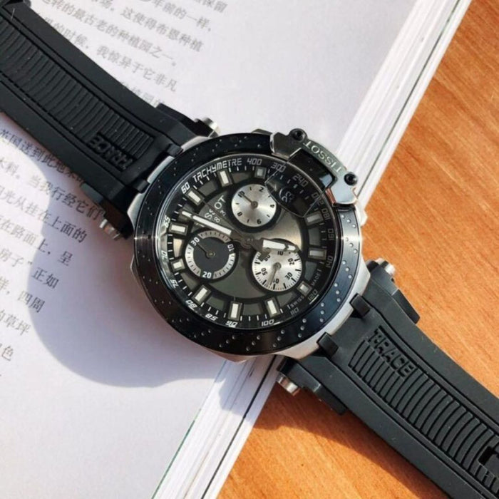 Tissot T-Race Chronograph – Black Rubber Strap t115.417.27.061.00 - Authentic