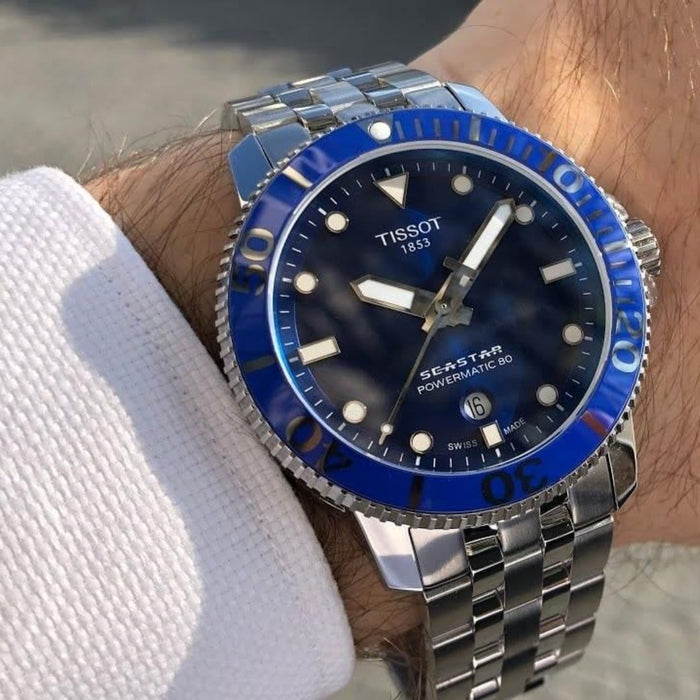 Tissot Seastar 1000 Powermatic 80 Blue Dial (43MM) Men’s Watch t120.407.11.041.00- Swiss Factory
