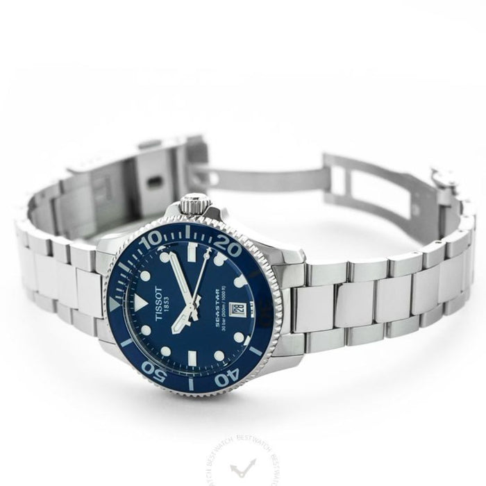 Tissot Seastar 1000 – Blue Dial | 300m Diver | Stainless Steel t120.210.11.041.00 - Authentic