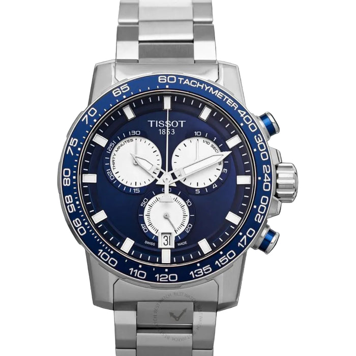 Tissot Chronograph Blue Dial Tachymeter – Stainless Steel t125.617.11.041.00 - Authentic