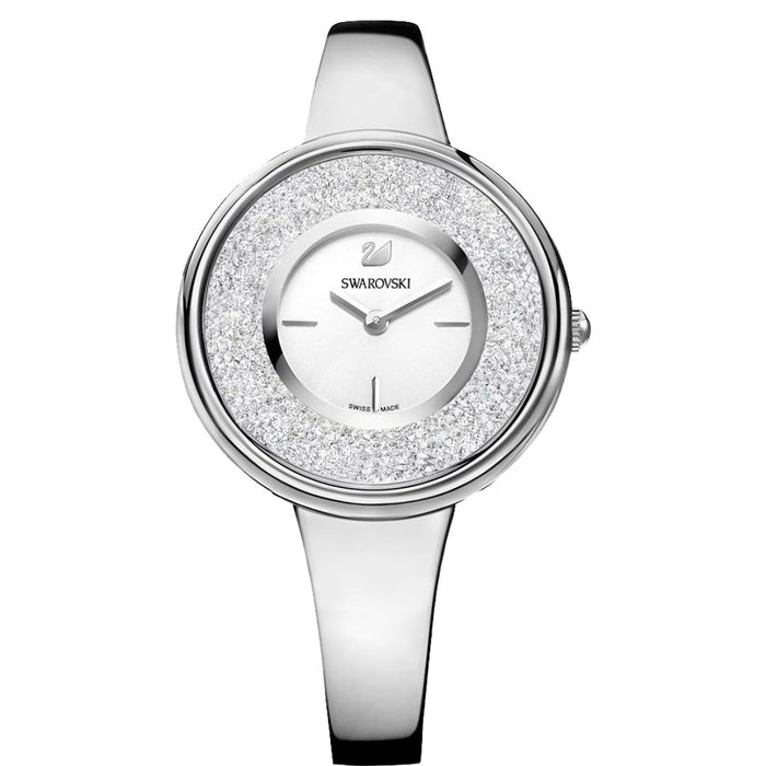 Swarovski Crystalline Pure Silver Bangle Watch - 5269256 - Authentic