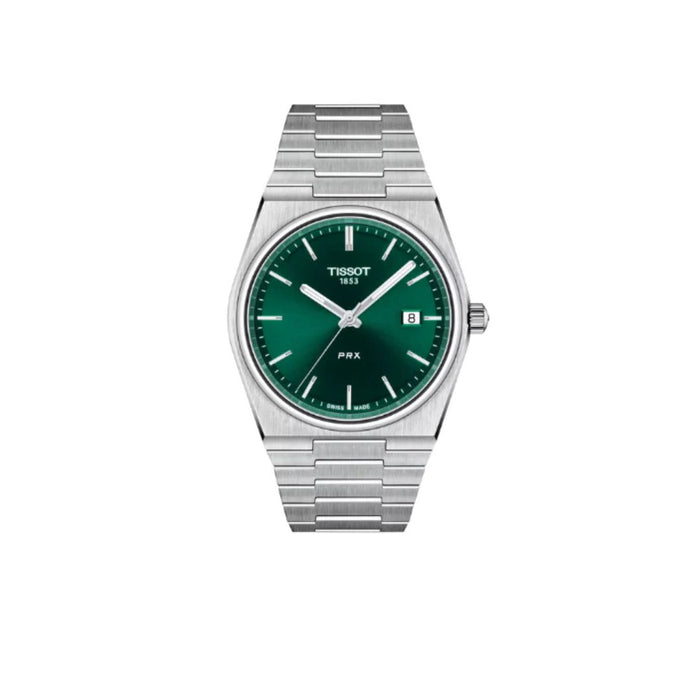 Tissot PRX Quartz – Emerald Green Dial t137.410.11.091.00 - Authentic