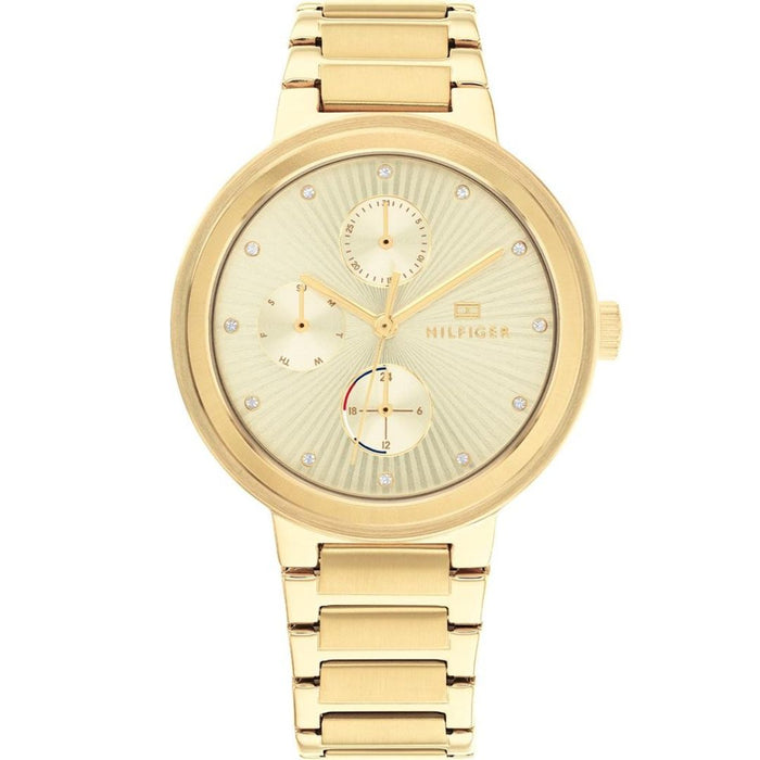 Tommy Hilfiger Women’s Gold Multifunction Watch 1782536 - Authentic