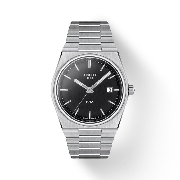 Tissot PRX Quartz 40MM – Black Dial Stainless Steel t137.410.11.051.00 - Authentic