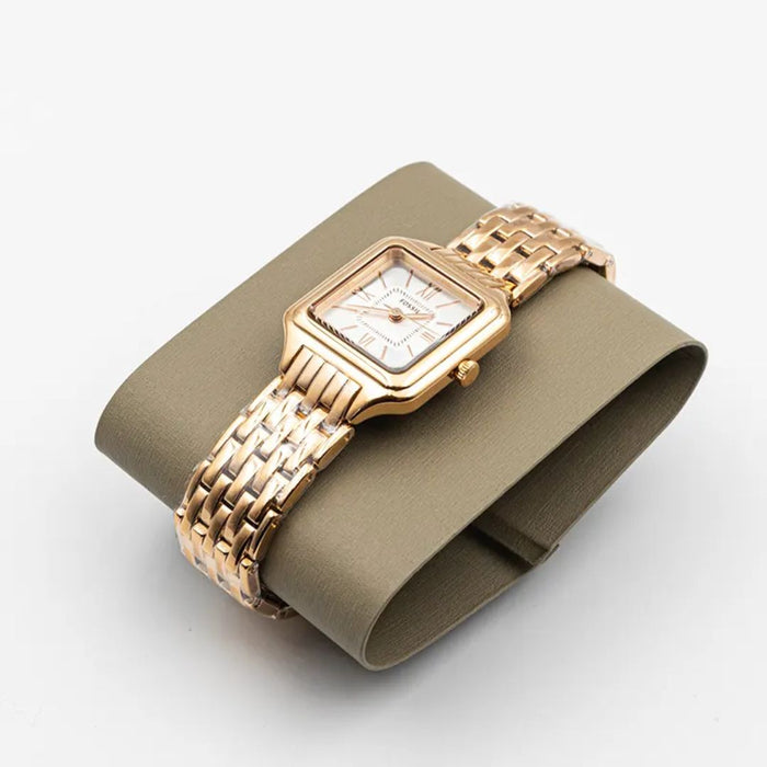 Fossil Carlie Rectangular Gold Women’s Watch - ES5220 - Authentic