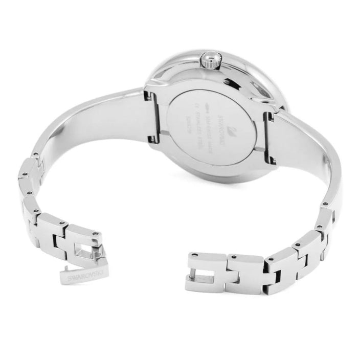 Swarovski Crystalline Pure Silver Bangle Watch - 5269256 - Authentic
