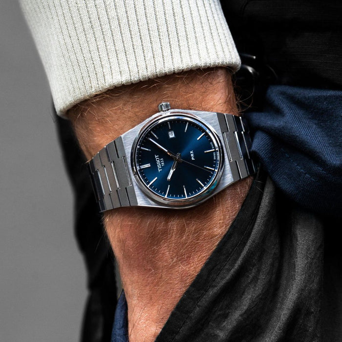 Tissot PRX Quartz – Deep Blue Dial t137.410.11.041.00 - Authentic