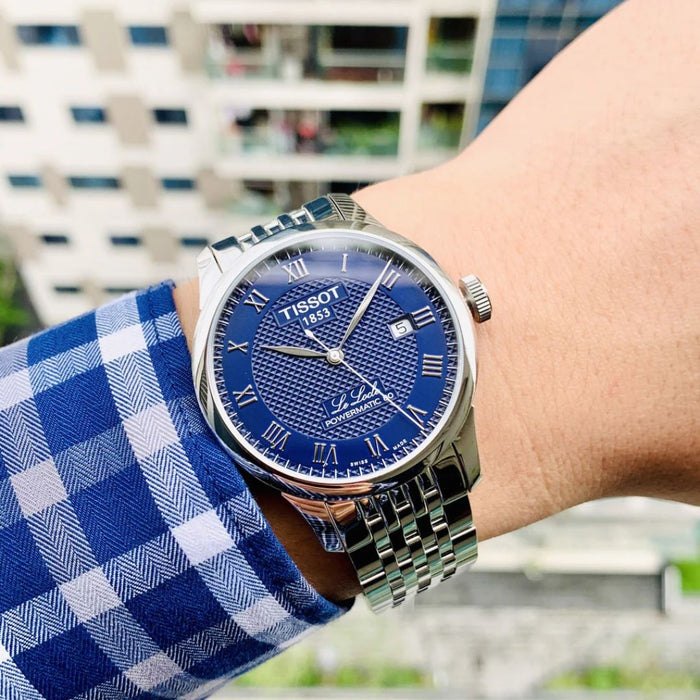 Tissot Le Locle Powermatic 80 – Blue Roman Dial 39mm t006.407.11.043.00 - Swiss Factory