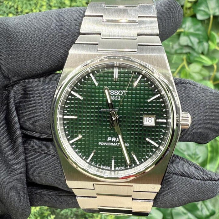 Tissot PRX 40MM Powermatic 80 Green Dial Automatic Men’s Watch t137.407.11.091.00- Swiss Factory