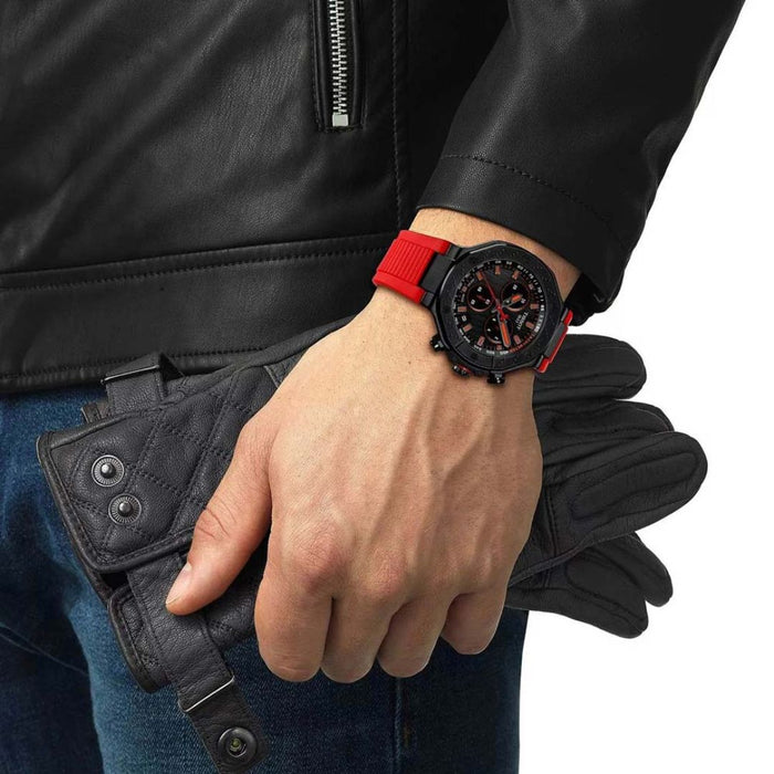Tissot Sport Chronograph – Military Red Edition t141.417.37.061.01  - Authentic