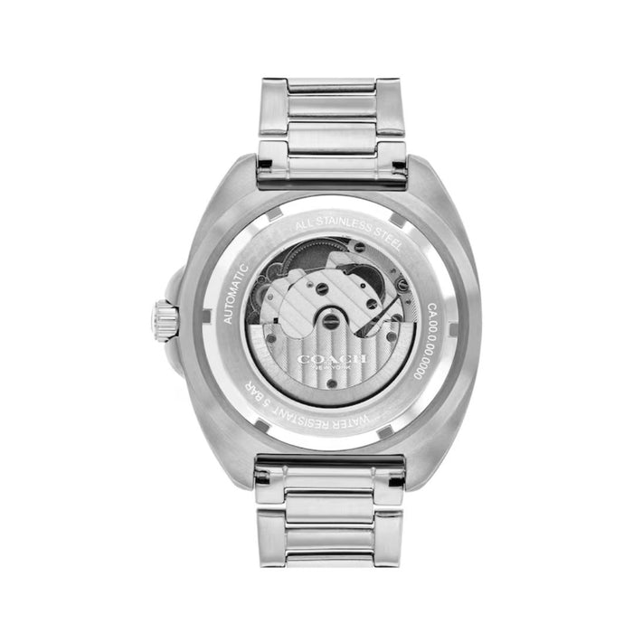 Coach Automatic Stainless Steel Men’s Watch – Blue Dial & Steel Bracelet 14602711 - Authentic