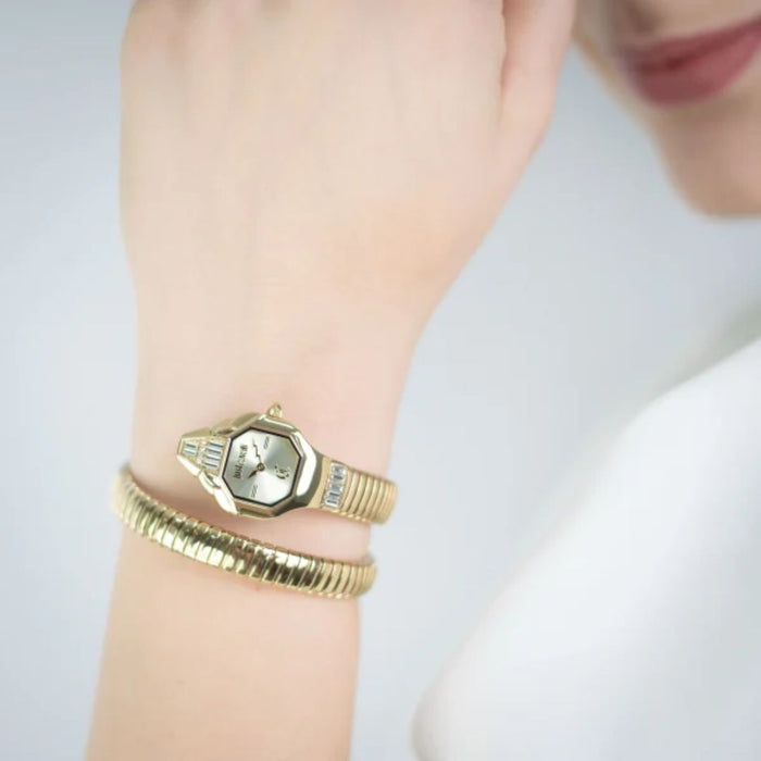 Just Cavalli Serpente Gold Women’s Watch JC1L326M0025 - Authentic