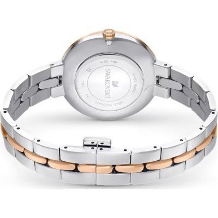 Swarovski Women’s Crystal Watch – Two-Tone Silver & Rose Gold 5644081 - Authentic