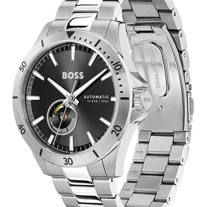 Hugo Boss Automatic Classic Steel – Black Dial | 10 BAR Water Resistant 1514202