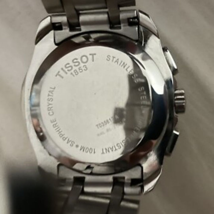 Tissot PRC 200 Chronograph Silver Dial Men’s Watch t035.617.11.031.00 - Swiss Factory