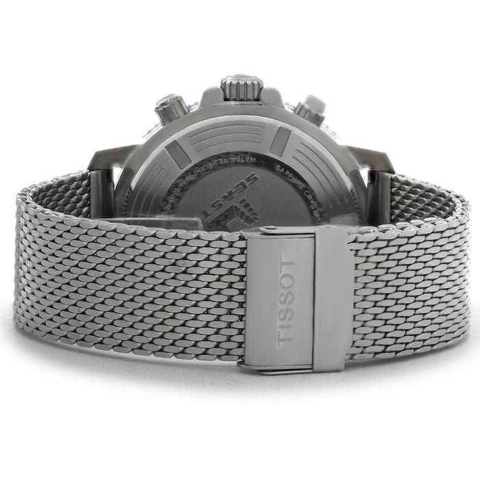 Tissot Seastar 1000 Chronograph Blue Dial Mesh Bracelet Men’s Watch t120.417.11.041.02 - Swiss Factory