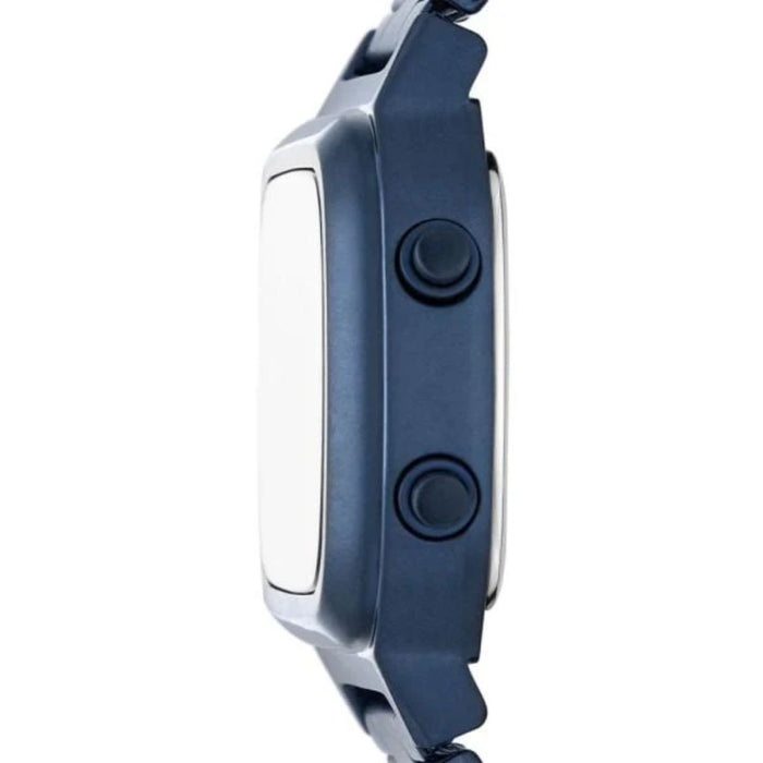 Fossil Retro Digital Blue Stainless Steel Watch - FS5896 - Authentic