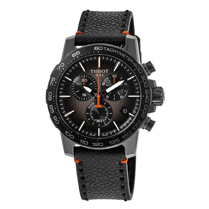 Tissot Chronograph Black with Orange Accents – Sport Edition t125.617.36.081.00 - Authentic