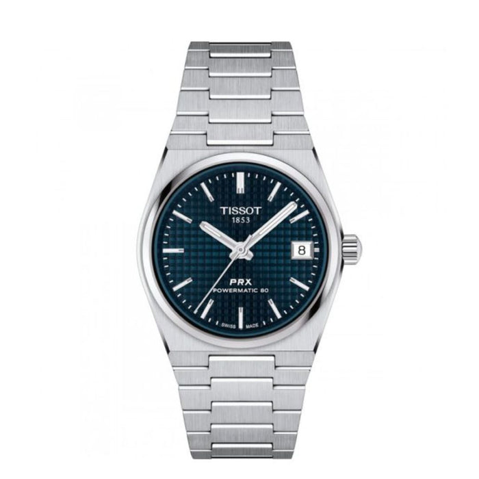 Tissot PRX Powermatic 80 35MM – Blue Tapisserie Dial t137.207.11.041.00 - Swiss Factory