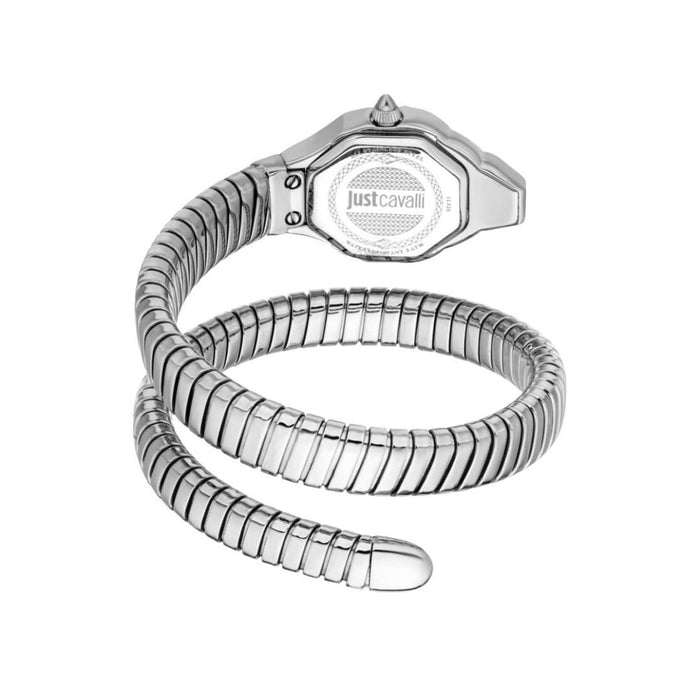 Just Cavalli Serpente Silver Women’s Watch - JC1L326M0015 - Authentic