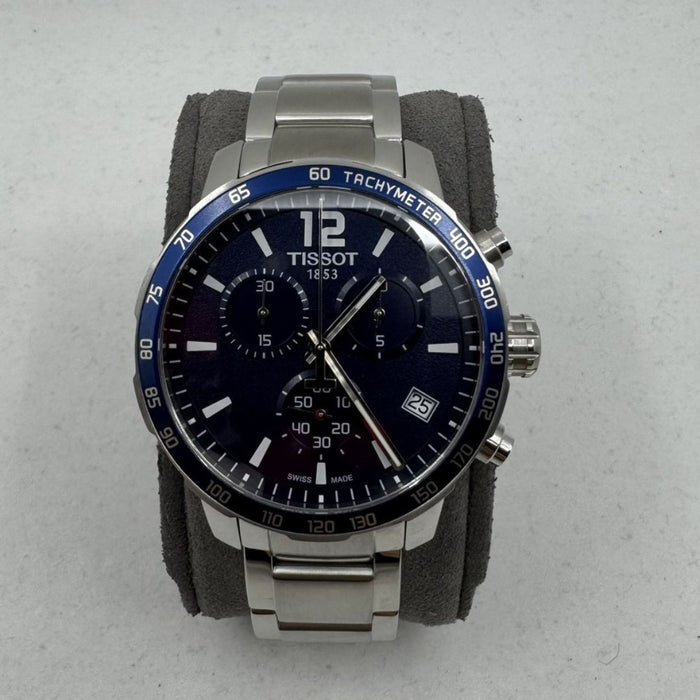 Tissot PRC 200 Chronograph Blue Dial Men’s Watch t095.417.11.047.00 - Swiss Factory