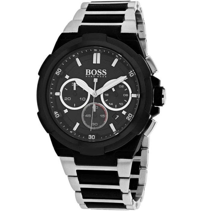 Hugo Boss Black & Silver Chronograph – Sport Steel Edition 1513368 - Authentic