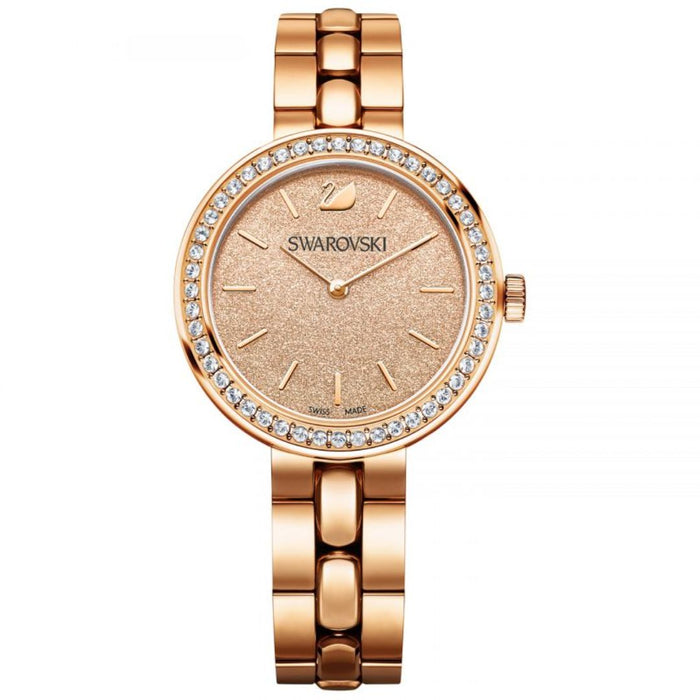 Swarovski Crystalline Aura Rose Gold Watch – Rose Dial 5182231 - Authentic