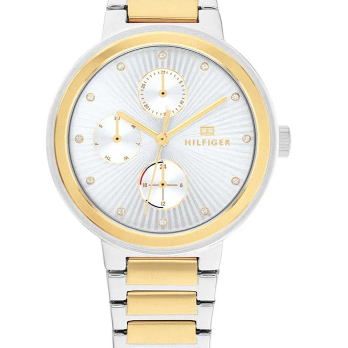 Tommy Hilfiger Women’s Two-Tone Gold & Silver Multifunction Watch 1782534 - Authentic