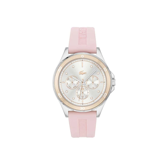 Lacoste Women’s Geneva Pink Silicone Watch 2001245 - Authentic
