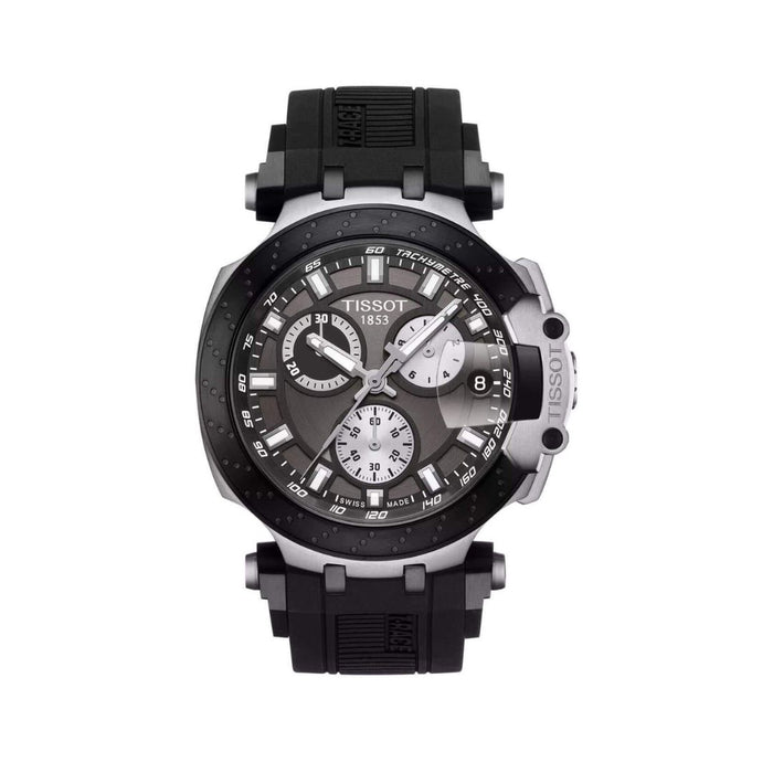 Tissot T-Race Chronograph – Black Rubber Strap t115.417.27.061.00 - Authentic