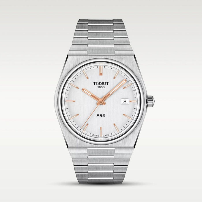 Tissot PRX Quartz – White Dial Stainless Steel t137.410.11.031.00 - Authentic
